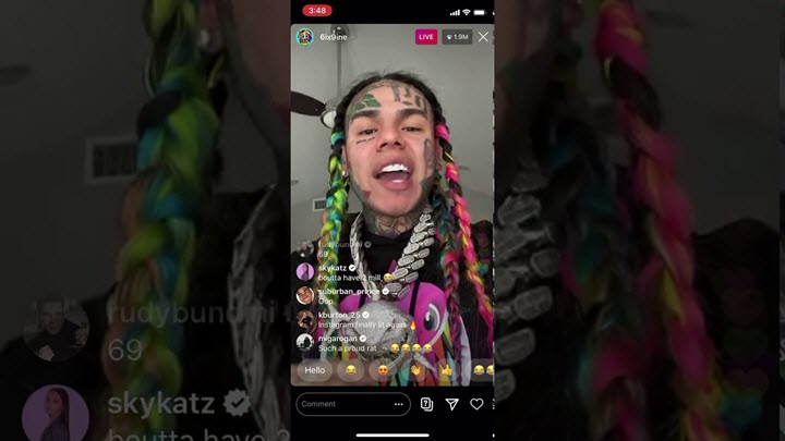 2rd most viewed IG live