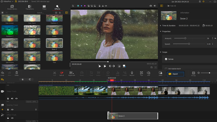 Add Effects and Filters to Video