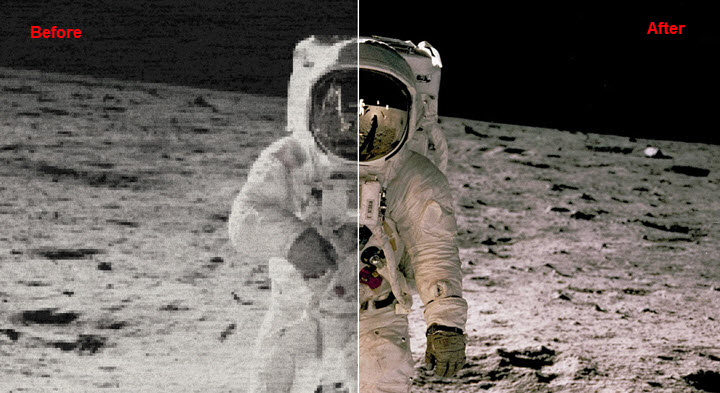 AI Upscaling Video