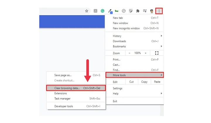 Clear Browser Cache and Cookies