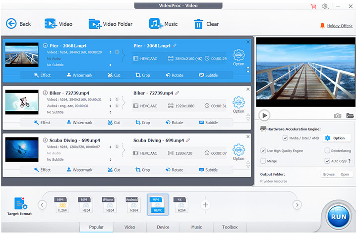 4K Video Converter - VideoProc Converter AI