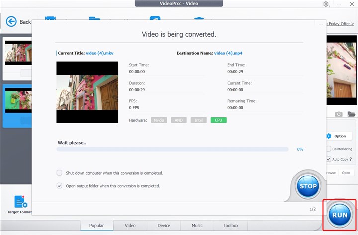 How to Convert MKV to PS3 - Step 4