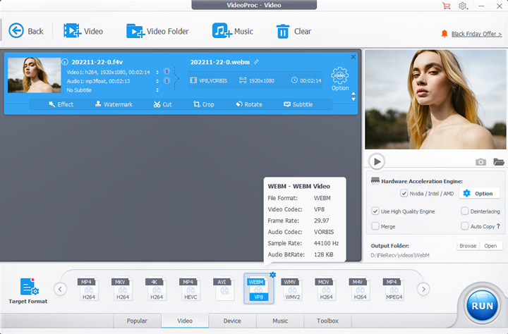 Convert Video File for Imgur