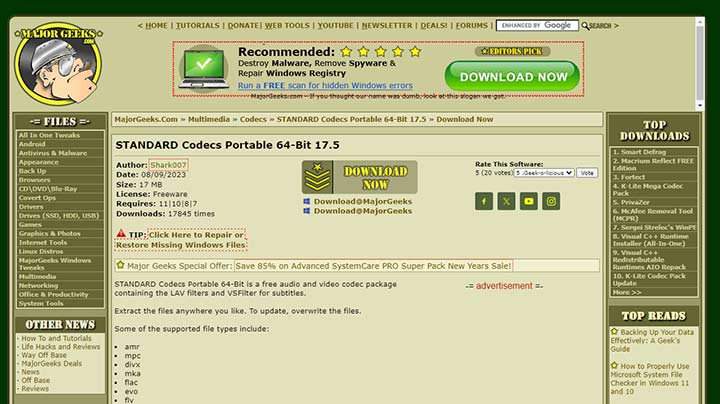 Download Shark007 to Get HEVC Codec