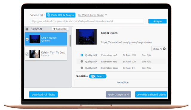 SoundCloud downloader software