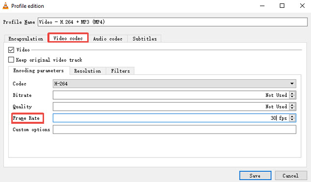 Frame Rate Converter in VLC