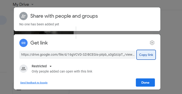 download google drive video from link
