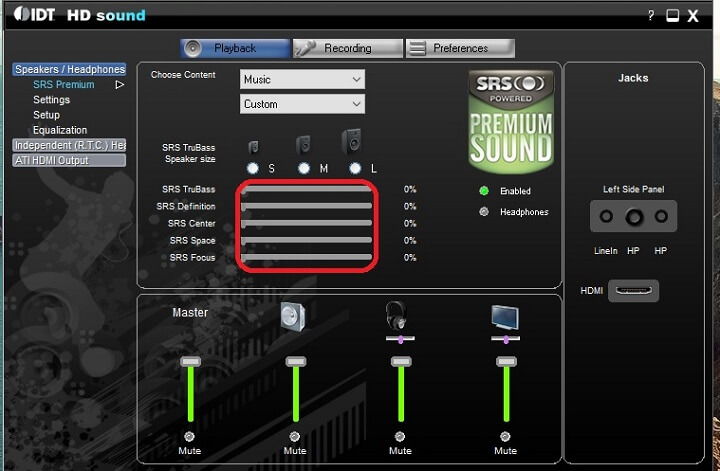 IDT High Definition Audio Driver