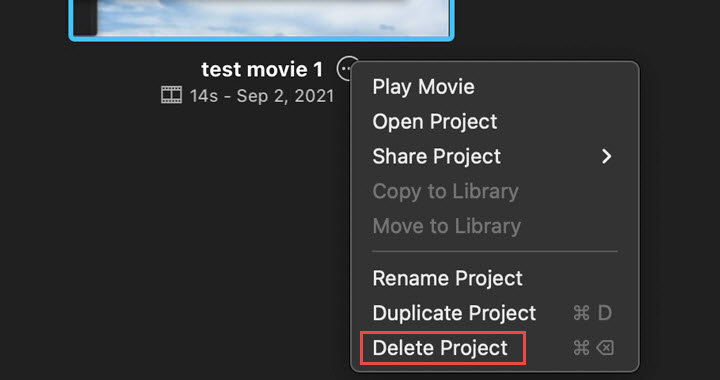 iMovie Say Not Enough Disk Space - Method 3