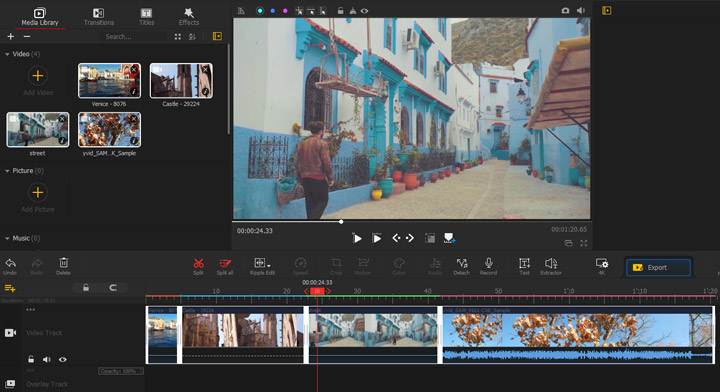 convert 4K video in VideoProc Vlogger