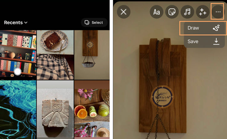 Instagram Story Tricks Fill with Pure Color