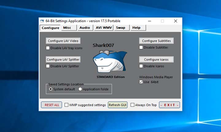 Configure Shark007 to Decode HEVC