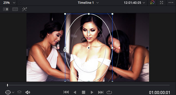 Keep focus in the details in DaVinci Resolve