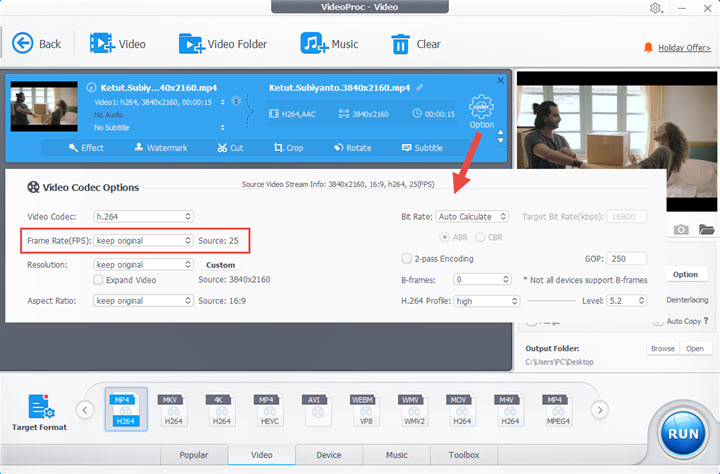 VideoProc Converter AI Fix Lightworks Audio Out of Sync