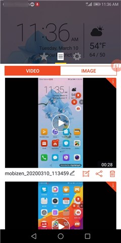 Mobizen library