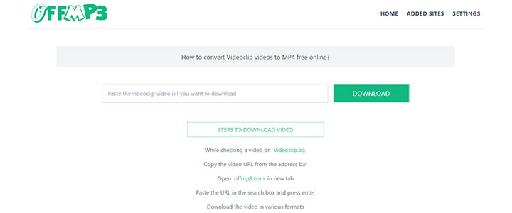 Videoclip MP4 download - OFFMP3