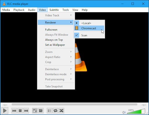 Cast MKV from VLC Media Player