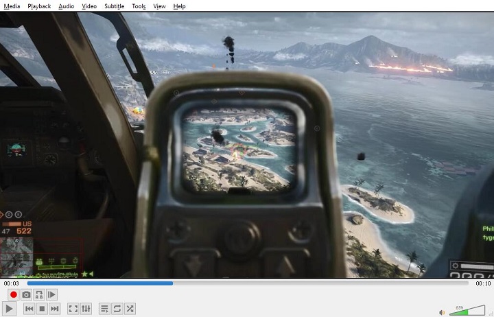 VLC game recording