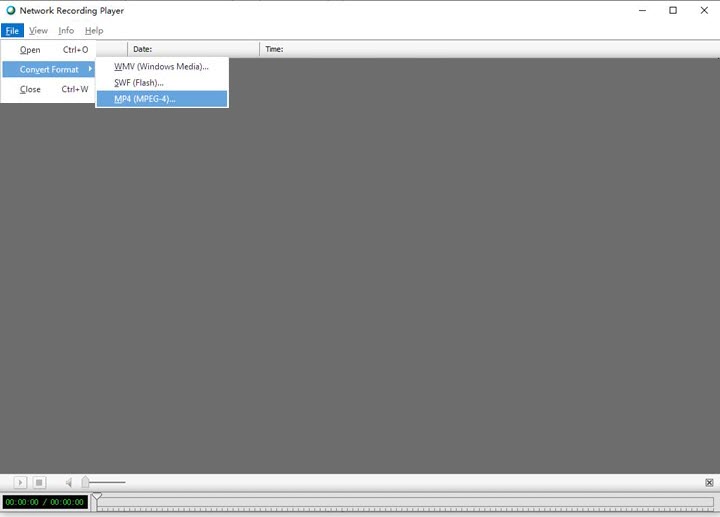 Convert ARF to MP4 with WebEx