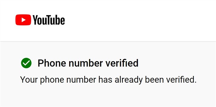 Verify Your YouTube Account