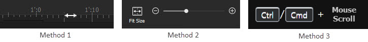 Change Timeline Size